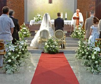 addobbo per matrimonio